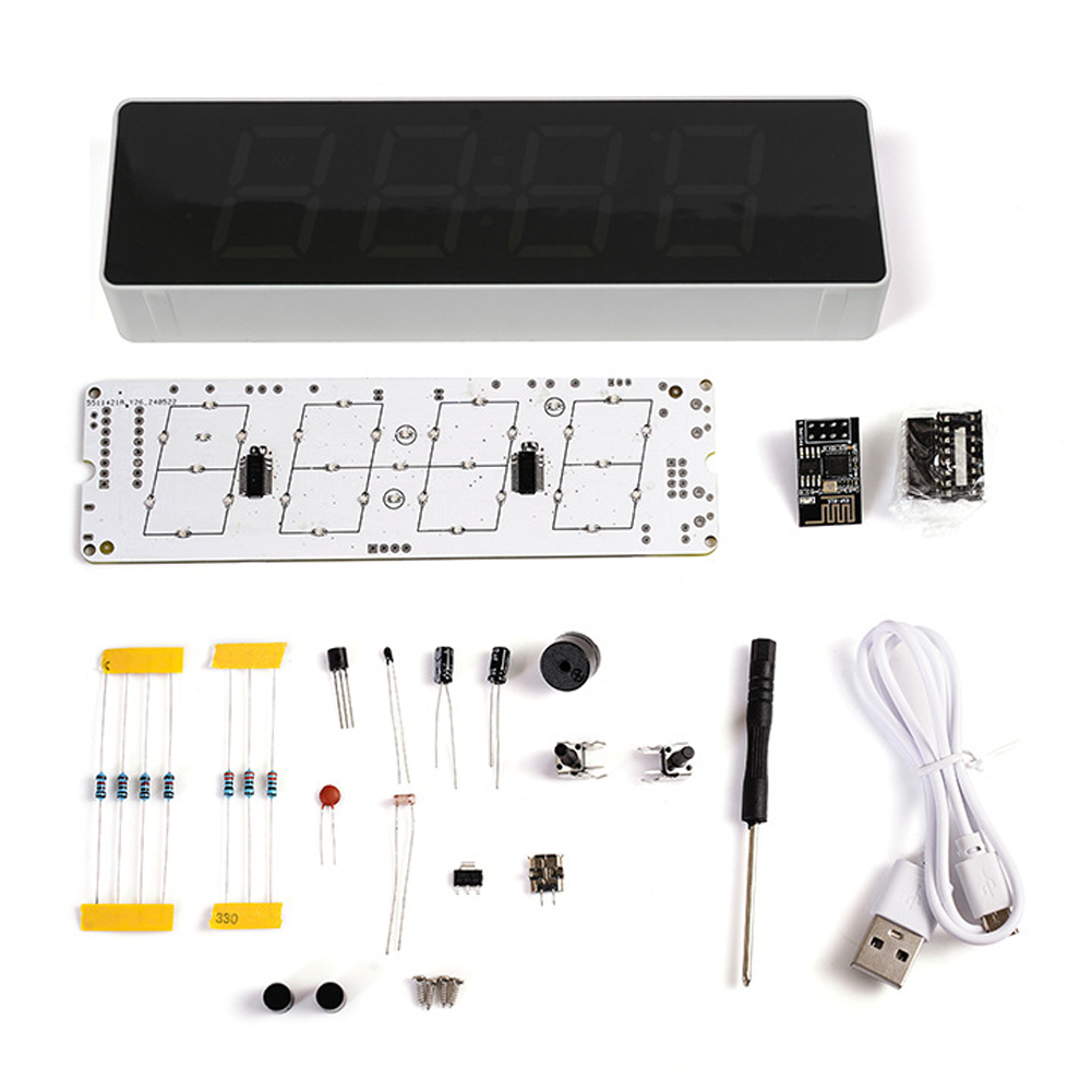 Home Automation Diy - ESP8266 IoT Kit orologio WiFi colorato