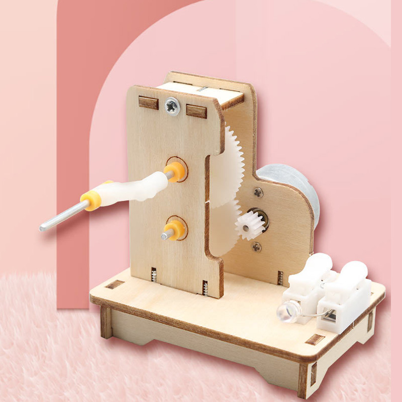 Diy Automation Projects - Mini generatore manuale fai-da-te Kit di