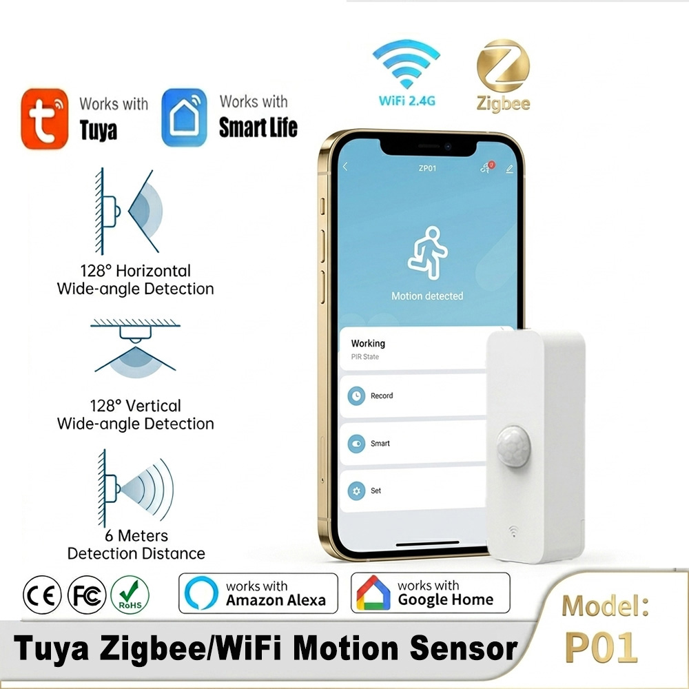 Home Automation Technology - Sensore di Movimento PIR Intelligente WiFi