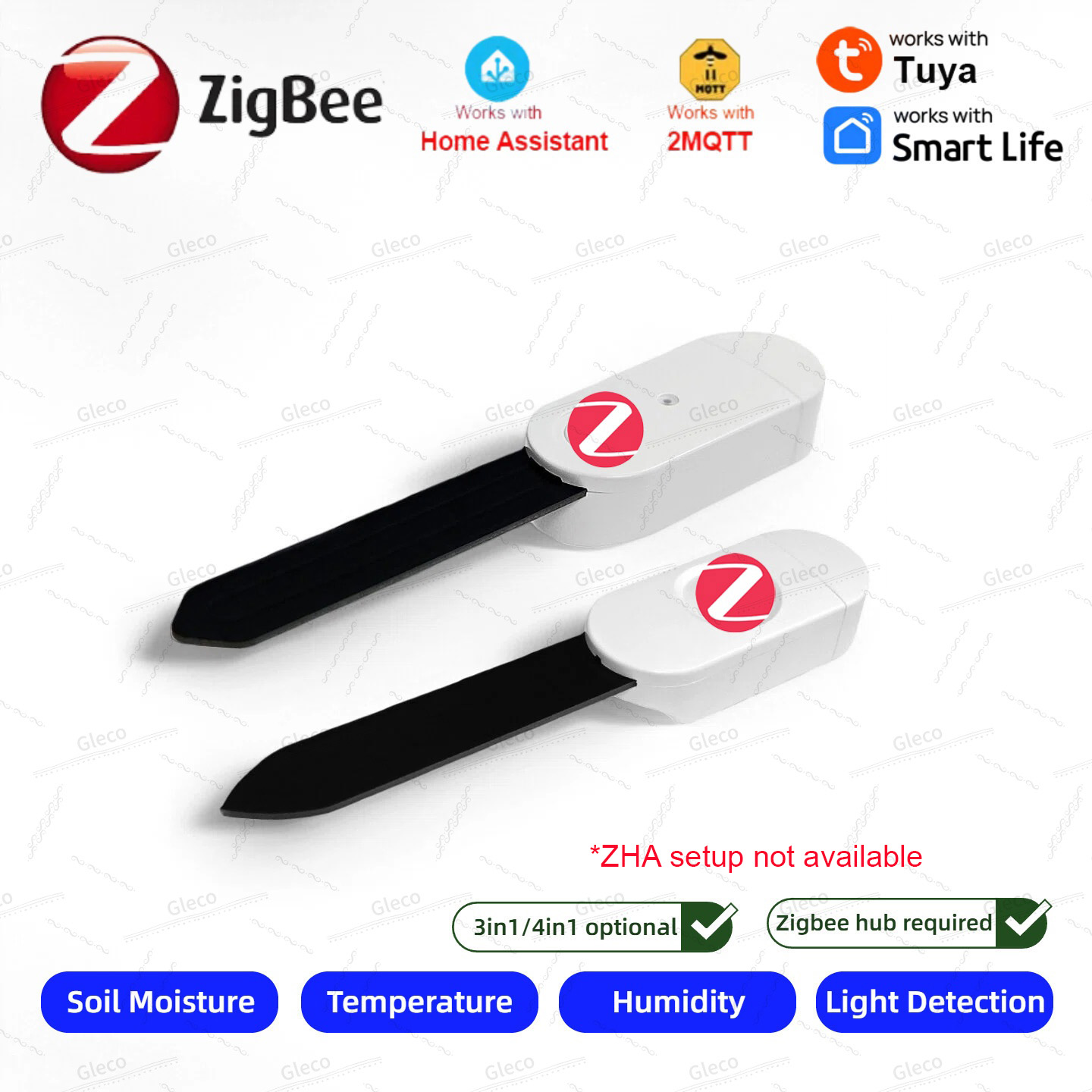 Home Automation Technology - Sensore di umidità del suolo Zigbee,