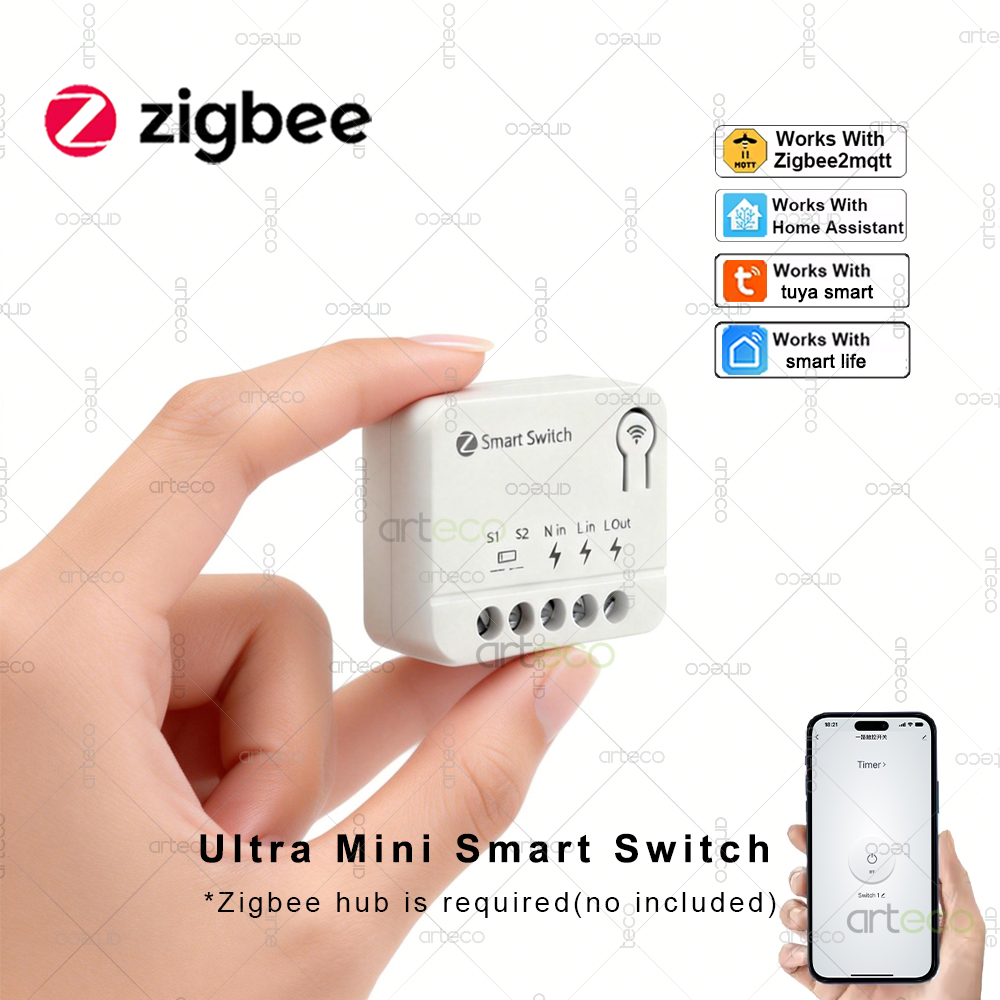 Home Automation Diy - Modulo Interruttore Intelligente Zigbee Mini Fai-da-Te
